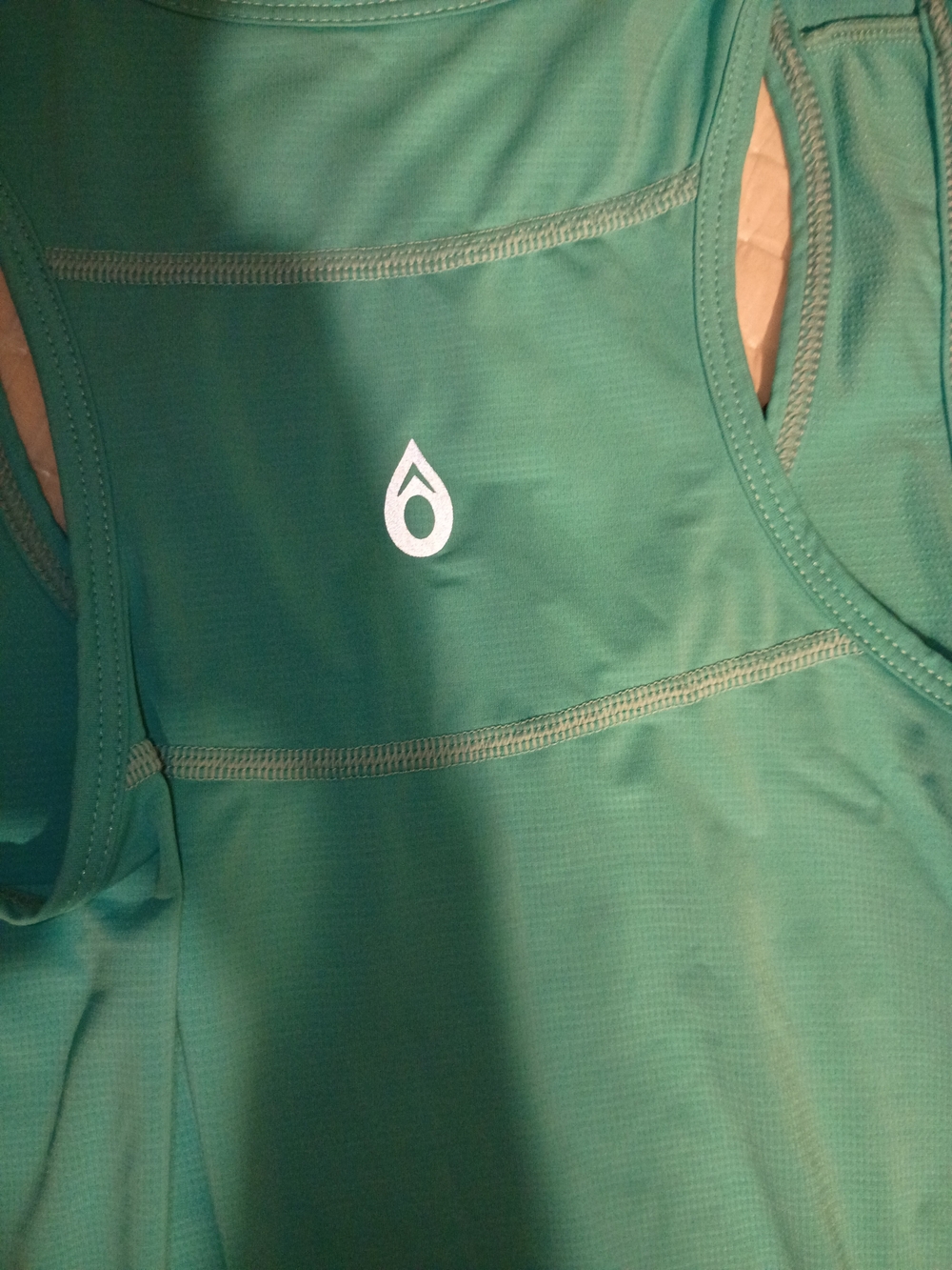 Teal Racerback Performance Tank - Picture 2 of 5